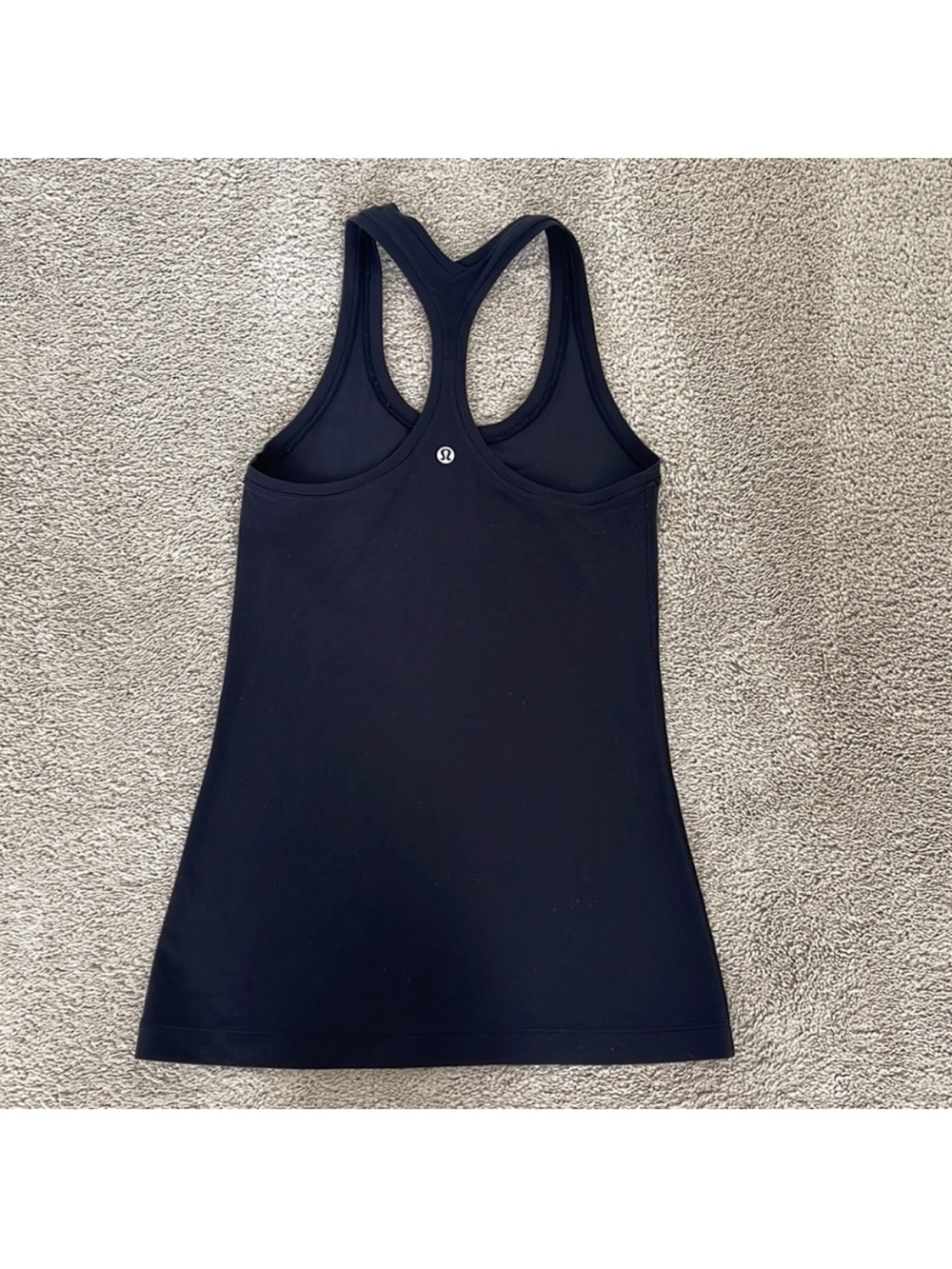 lululemon athletica Black Cool Racerback II Tank